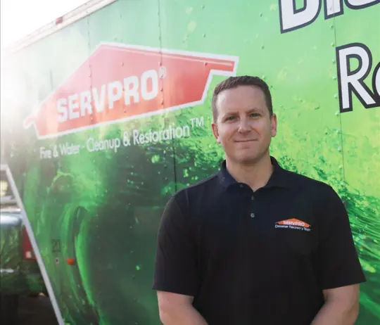 Sean Greenway, team member at SERVPRO of Hamblen & Grainger Counties