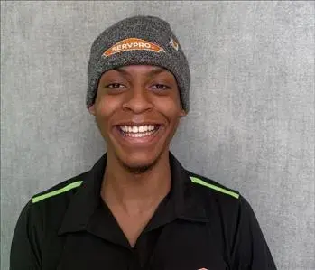 CJ Williams, team member at SERVPRO of Germantown, Hartford