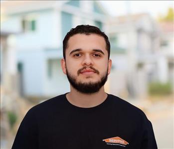 Diego Gonzales – Restoration Technician, team member at SERVPRO of Davis