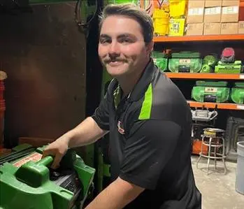 Vincenzo LaRosa, team member at SERVPRO of Huntington