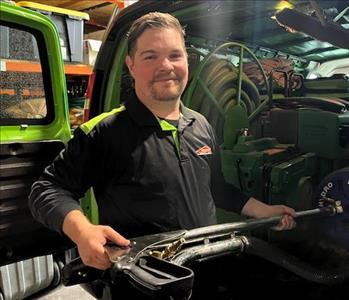 Thomas Maier, team member at SERVPRO of Huntington
