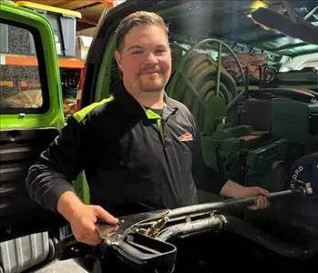 Thomas Maier, team member at SERVPRO of Huntington