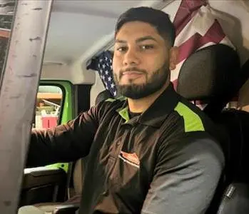 David Hamil, team member at SERVPRO of Huntington