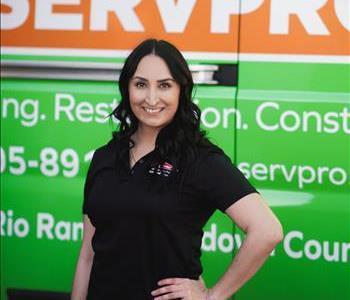 Stephanie Romero, team member at SERVPRO of South Albuquerque