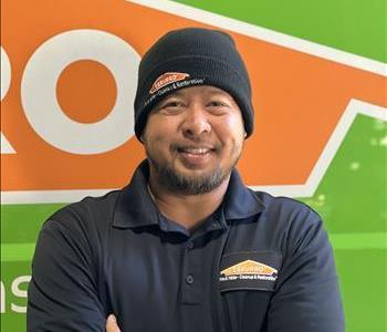 Francis Matawaran, team member at SERVPRO of South Albuquerque