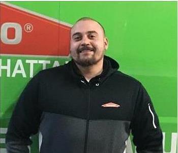 Elvis G, team member at SERVPRO of Williamsburg, Greenpoint