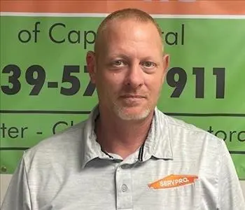 Michael DeDonato, team member at SERVPRO of Punta Gorda