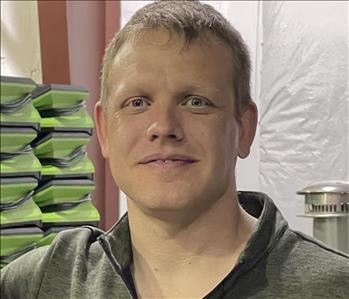Dennis Fosdick, team member at SERVPRO of Toledo