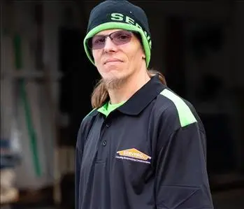 Tristan Justesen, team member at SERVPRO of Stevens Point