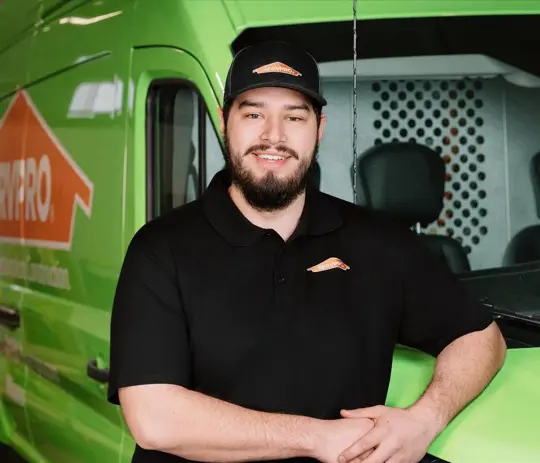 Joseph Caldwell, team member at SERVPRO of Stevens Point