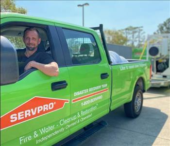 Mathew Bruemmer, team member at SERVPRO of Franklin County