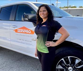 Stacey Davis, team member at SERVPRO of Franklin County