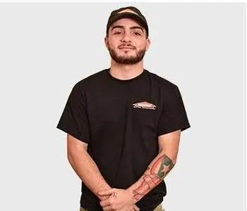 AJ Robles- Restoration Technician, team member at SERVPRO of New Tampa