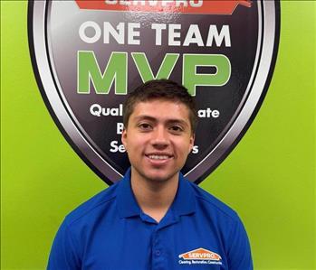 Daniel Merchan, team member at SERVPRO of Sunrise