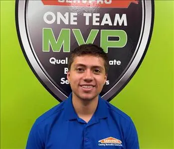 Daniel Merchan, team member at SERVPRO of Sunrise