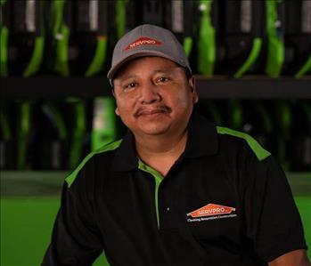 Rolando Hernández, team member at SERVPRO of Crestview, DeFuniak Springs, Chipley