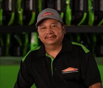 Rolando Hernández, team member at SERVPRO of Crestview, DeFuniak Springs, Chipley