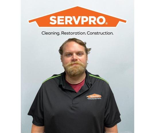 Andrew Wilson, team member at SERVPRO of Bastrop, Fayette County