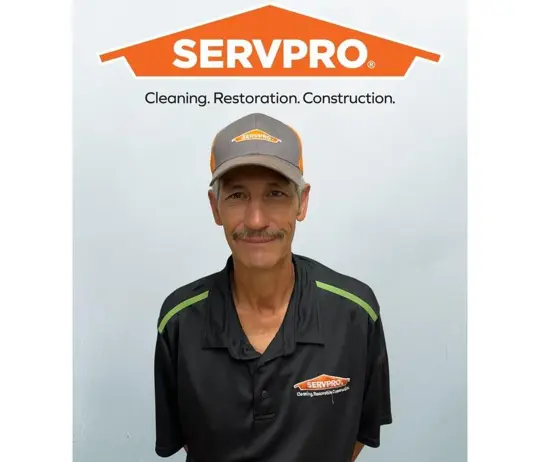 David Cadena, team member at SERVPRO of Bastrop, Fayette County
