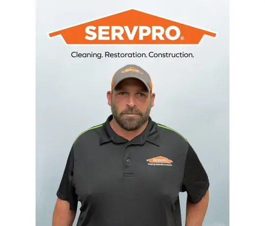 Ryan Brade, team member at SERVPRO of Bastrop, Fayette County