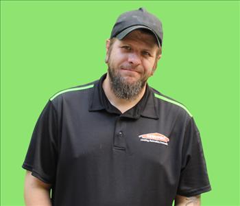 Jason Weaver, team member at SERVPRO of Burlington