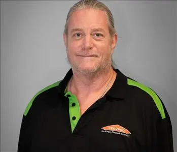 Steve Warner, team member at SERVPRO of Douglas County