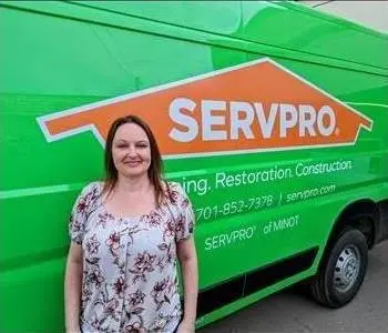 Sheree McDonald, team member at SERVPRO of Bismarck