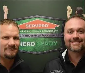 Travis Ells & Shannon York, team member at SERVPRO of North Chandler