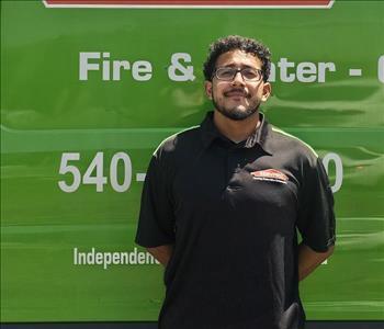 Josiah, team member at SERVPRO of Rockingham and Augusta Counties