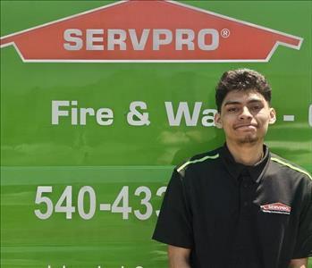 Xavier, team member at SERVPRO of Rockingham and Augusta Counties