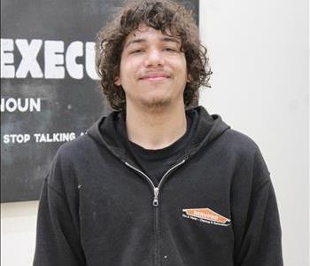 Jordin Tharrett, team member at SERVPRO of Western Lancaster County