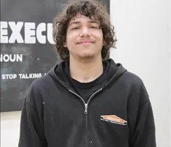 Jordin Tharrett, team member at SERVPRO of Western Lancaster County