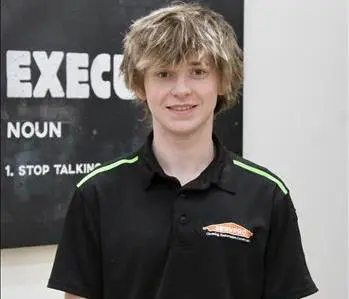 Owen Wendler, team member at SERVPRO of Western Lancaster County