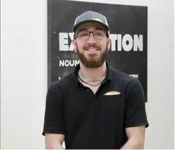 Jaden Greenawalt, team member at SERVPRO of East York
