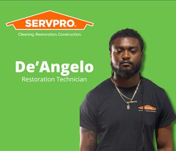 De'Angelo, team member at SERVPRO of Flagler County