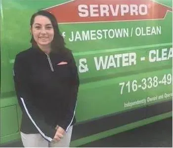 Sophie Uhl, team member at SERVPRO of Dunkirk, Fredonia