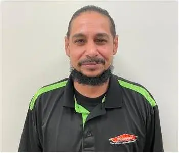 Jose Rivera, team member at SERVPRO of Edison