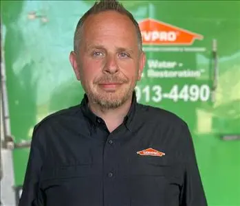 Jon Miskov, team member at SERVPRO of Tulsa Hills, Sapulpa