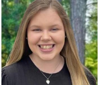 Hailey Aranda, team member at SERVPRO of Athens