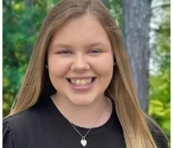 Hailey Aranda, team member at SERVPRO of Athens