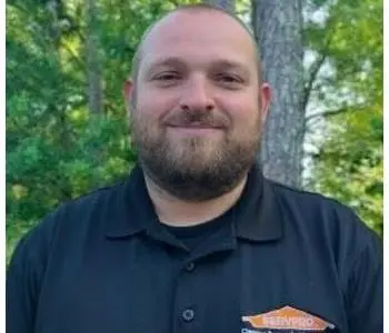Anthony Schifano, team member at SERVPRO of Athens