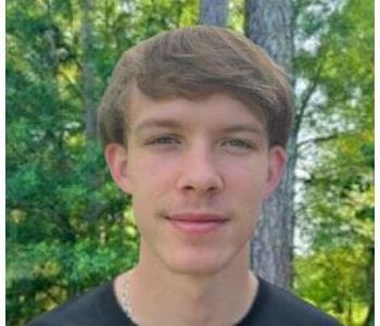 Austin Coleman, team member at SERVPRO of Athens