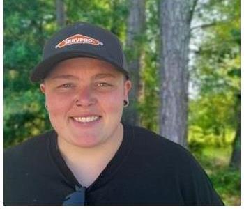 Brinannah Daniel, team member at SERVPRO of Athens