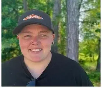 Brinannah Daniel, team member at SERVPRO of Athens