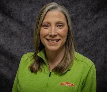 Danielle Mayo, team member at SERVPRO of Mason City