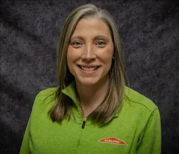 Danielle Mayo, team member at SERVPRO of Mason City