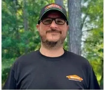 Chris Brown, team member at SERVPRO of Jackson and Madison Counties