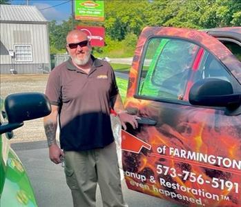 Bobby Morgan, team member at SERVPRO of Southern and Central Jefferson County