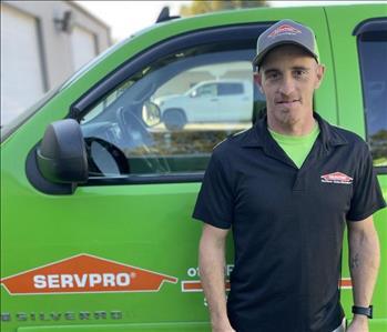 Josh Hampton, team member at SERVPRO of Southern and Central Jefferson County