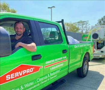 Mathew Bruemmer, team member at SERVPRO of Lincoln & Warren Counties